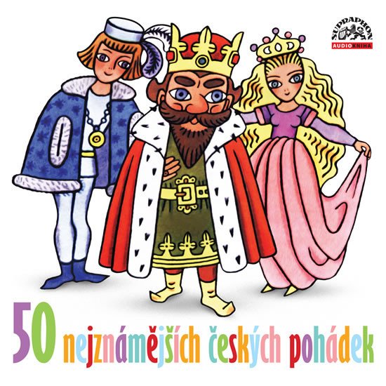 50 NEJZNÁMĚJŠÍCH ČESKÝCH POHÁDEK CD (AUDIOKNIHA)