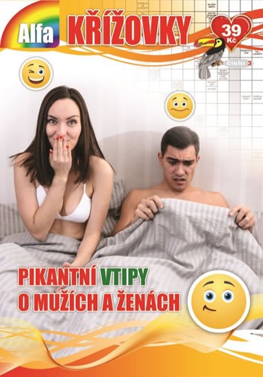 KŘÍŽOVKY 3/2019 PIKANTNÍ VTIPY O MUŽÍCÍCH A ŽENÁCH