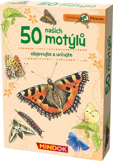 50 NAŠICH MOTÝLŮ EXPEDICE PŘÍRODA