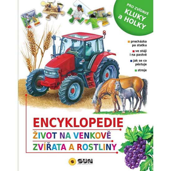 ENCYKLOPEDIE-ŽIVOT NA VENKOVĚ,ZVÍŘATA A ROSTLINY