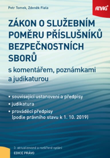 ZÁKON O SLUŽEBNÍM POMĚRU PŘÍSLUŠNÍKŮ BEZPEČNOSTNÍCH SBORŮ