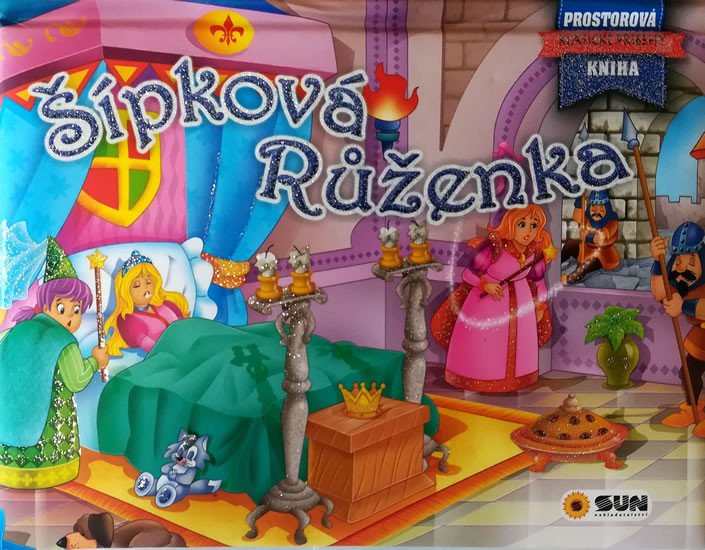 ŠÍPKOVÁ RŮŽENKA - PROSTOROVÉ LEPORELO