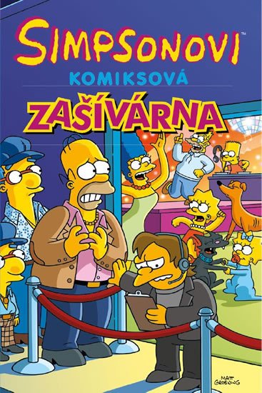 SIMPSONOVI - KOMIKSOVÁ ZAŠÍVÁRNA