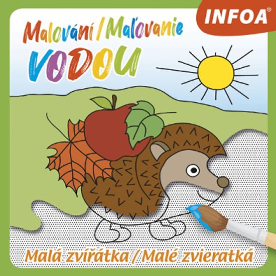 MALOVÁNÍ VODOU MALÁ ZVÍŘÁTKA