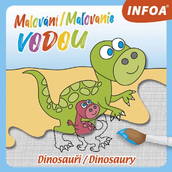 MALOVÁNÍ VODOU DINOSAUŘI