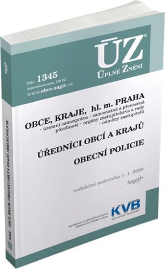 ÚZ 1345 OBCE, KRAJE, HL. M. PRAHA K 1/1/20