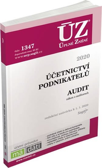 ÚZ 1347 ÚČETNICTVÍ PODNIKATELŮ 2020 K 1/1/20