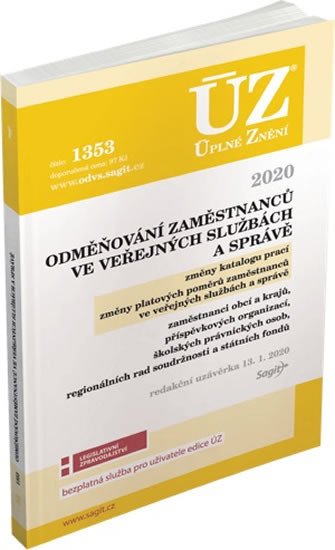 ÚZ 1353 ODMĚŇOVÁNÍ ZAMĚSTNANCŮ VE VEŘEJNÝCH SLUŽBÁCH