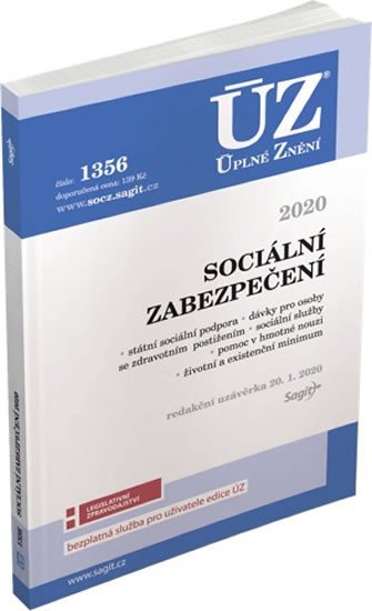 ÚZ 1356 SOCIÁLNÍ ZABEZPEČENÍ 2020 K 20/1/20