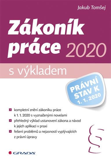 ZÁKONÍK PRÁCE 2020 S VÝKLADEM