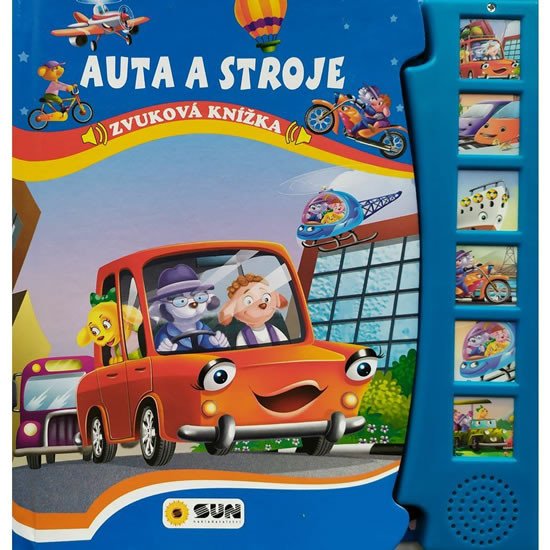 AUTA A STROJE-ZVUKOVÁ KNÍŽKA