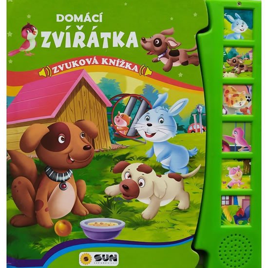 DOMÁCÍ ZVÍŘÁTKA-ZVUKOVÁ KNÍŽKA