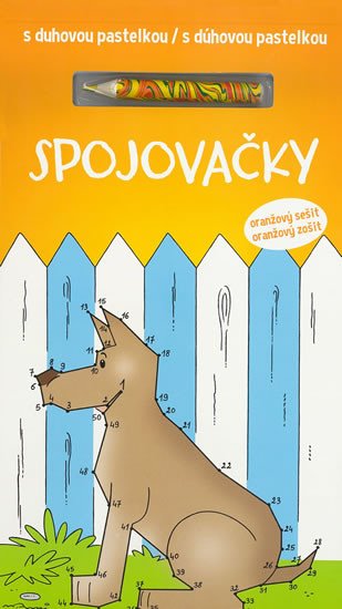 SPOJOVAČKY S DUHOVOU PASTELKOU - ORANŽOV