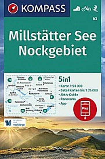 MILLSTÄTTER SEE, NOCKGEBIET 1:50 000 (63)