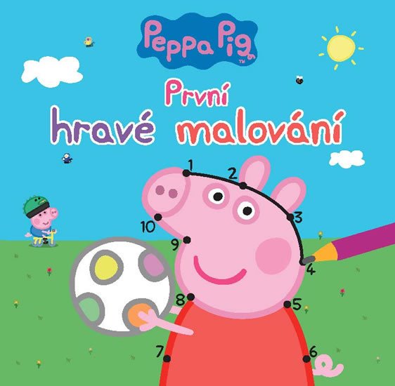 PEPPA PIG PRVNÍ HRAVÉ MALOVÁNÍ