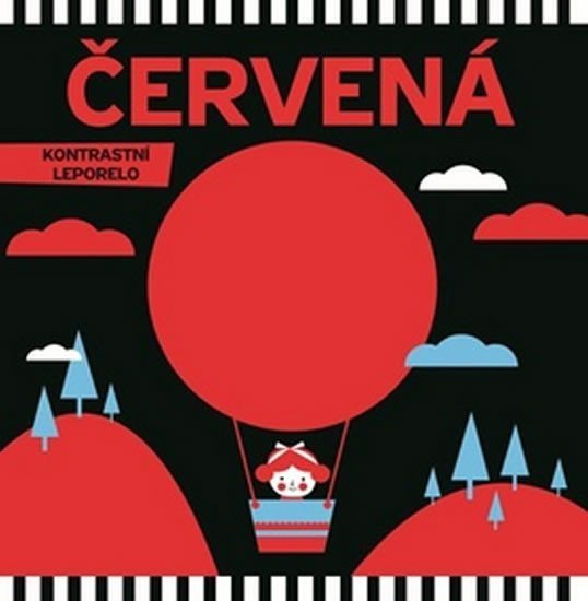 ČERVENÁ KONTRASTNÍ LEPORELO