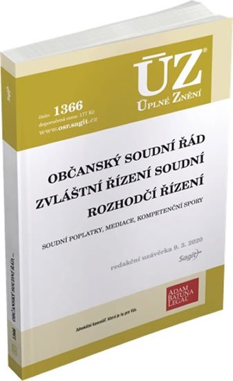 ÚZ 1366 OBČANSKÝ SOUDNÍ ŘÁD