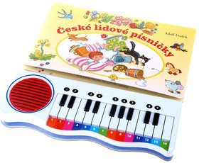 Obálka knihy ČESKÉ LIDOVÉ PÍSNIČKY (S KLAVÍRKEM) od autora Dudek Adolf