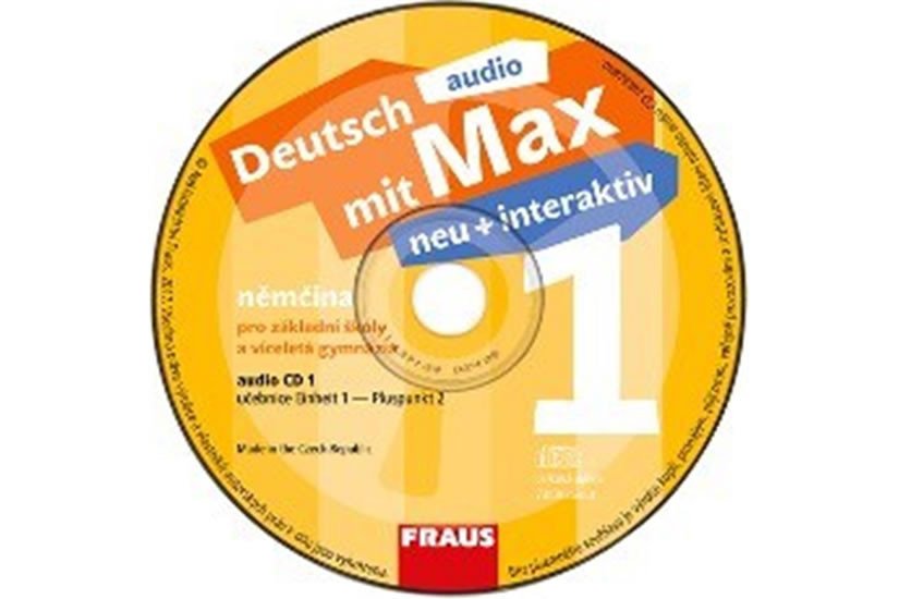 DEUTSCH MIT MAX NEU 1 + INTERAKTIV 2 AUDIO CD