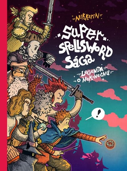 NIKKARIN SUPER SPELLSWORD SÁGA KOMIKS