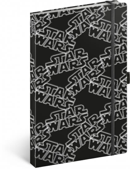 NOTES STAR WARS BLAC LINKOVANÝ