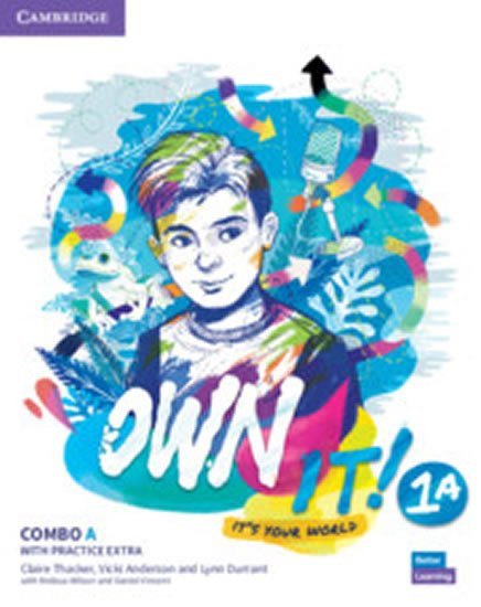 Obálka knihy OWN IT! 1A COMBO STUDENT’S BOOK + WORKBOOK od autora Thacker Claire