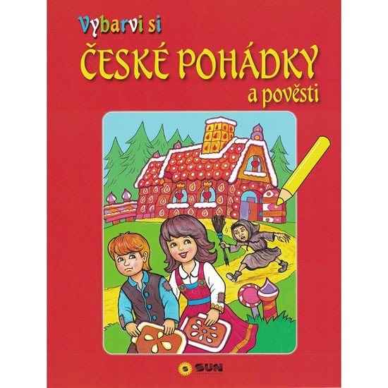 ČESKÉ POHÁDKY A POVĚSTI - VYBARVI SI