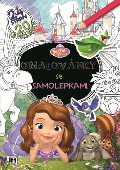 SOFIE PRVNÍ - OMALOVÁNKY SE SAMOLEPKAMI