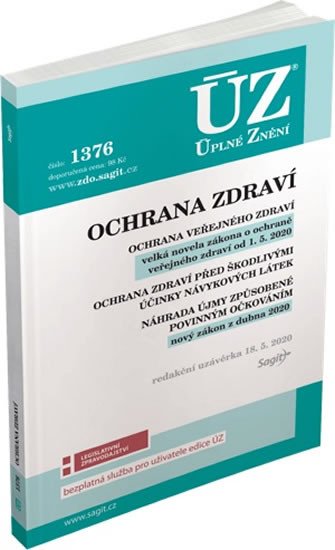 ÚZ 1376 OCHRANA ZDRAVÍ K 18/5/20