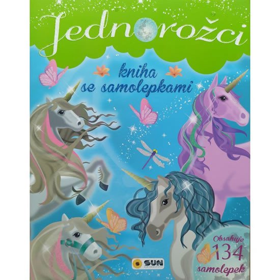 JEDNOROŽCI-KNIHA SE SAMOLEPKAMI