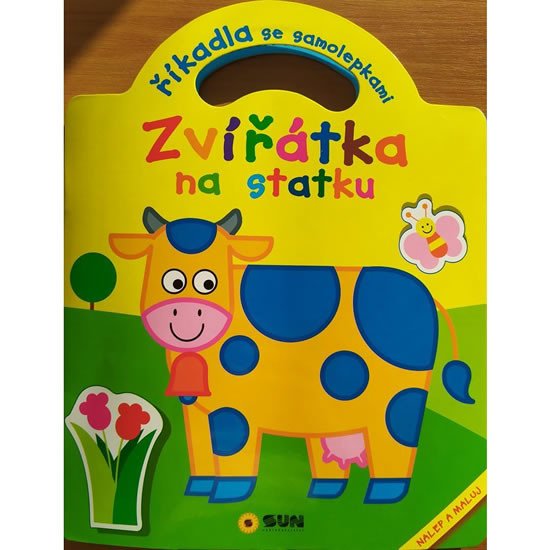 ZVÍŘÁTKA NA STATKU ŘÍKADLA SE SAMOLEPKAMI