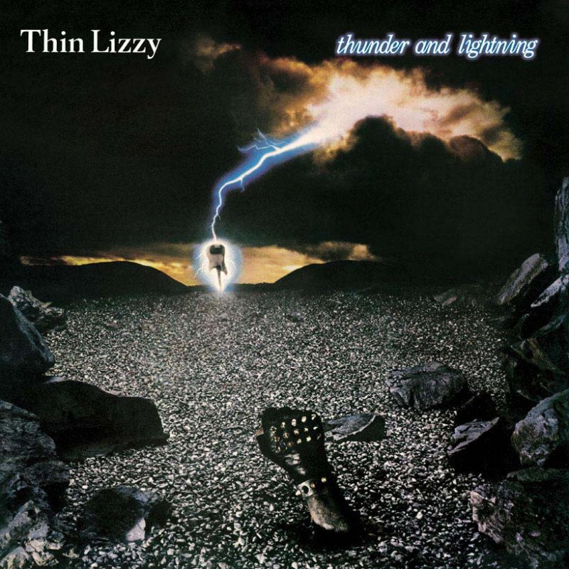 LP THIN LIZZY - THUNDER AND LIGHTNING