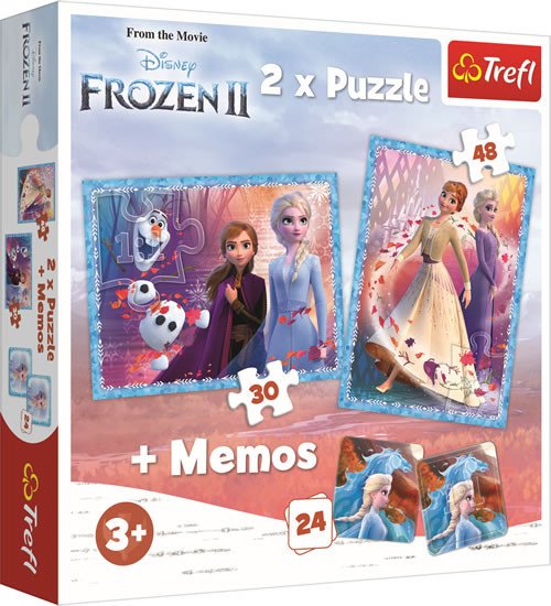 PUZZLE FROZEN II+PEXESO