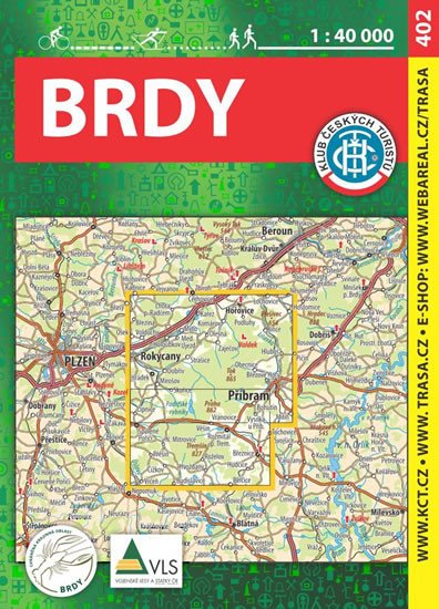 BRDY 1:40 000 /402/ KČT