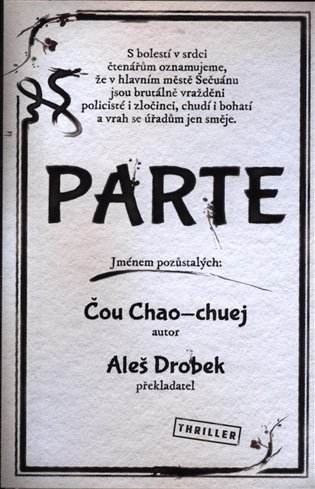 Obálka knihy