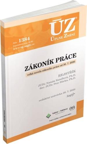 ÚZ 1384 ZÁKONÍK PRÁCE. VELKÁ NOVELA OD 30. 7. 2020