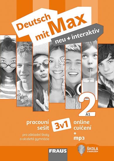 DEUTSCH MIT MAX NEU + INTERAKTIV 2 PRACOVNÍ SEŠIT 3V1