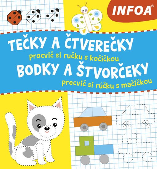 TEČKY A ČTVEREČKY - PROCVIČ SI RUČKU S K