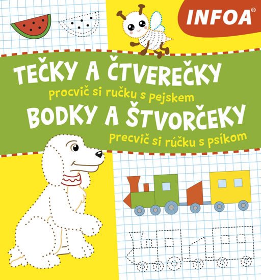 TEČKY A ČTVEREČKY - PROCVIČ SI RUČKU S P