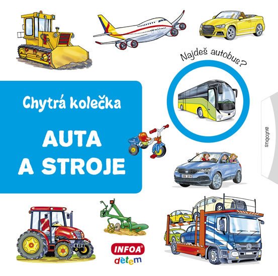 AUTA A STROJE - CHYTRÁ KOLEČKA (LEPORELO)