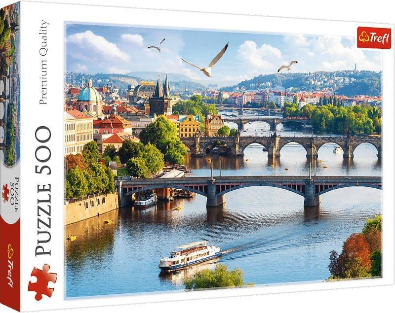 PUZZLE PRAŽSKÉ MOSTY, ČESKÁ REPUBLIKA