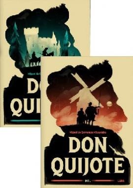 DON QUIJOTE 1+2 KOMPLET