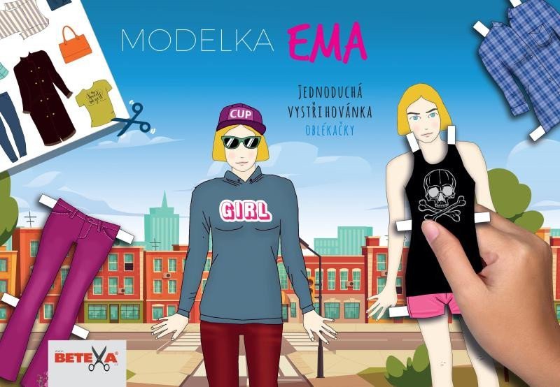 MODELKA EMA JEDNODUCHÁ VYSTŘIHOVÁNKA