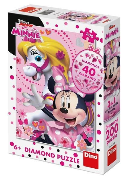 PUZZLE 200 MINNIE MOUSE DAIMOND