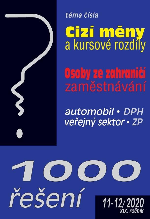 1000 ŘEŠENÍ 01-02/2021 KONEC ROKU V ÚČETNICTVÍ