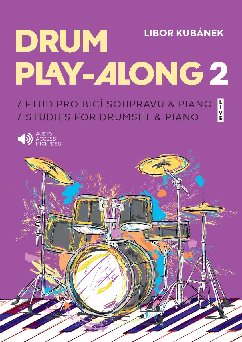 Obálka knihy DRUM PLAY-ALONG 2 od autora Kubánek Libor