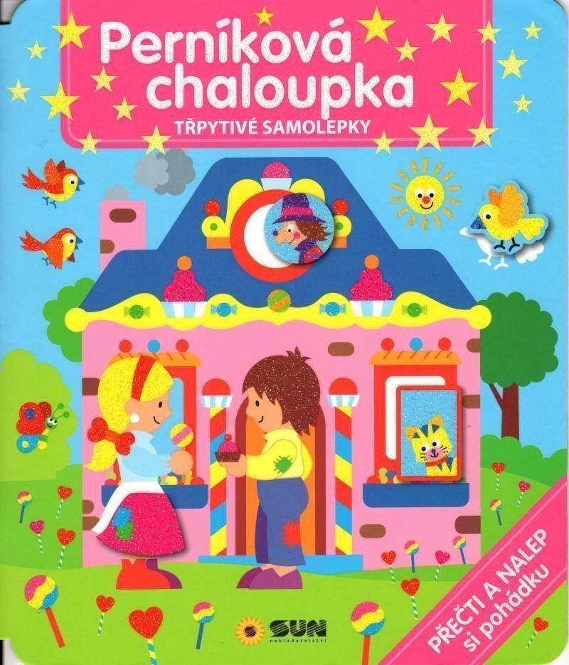 Obálka knihy PERNÍKOVÁ CHALOUPKA (TŘYPTIVÉ SAMOLEPKY) od autora <br>