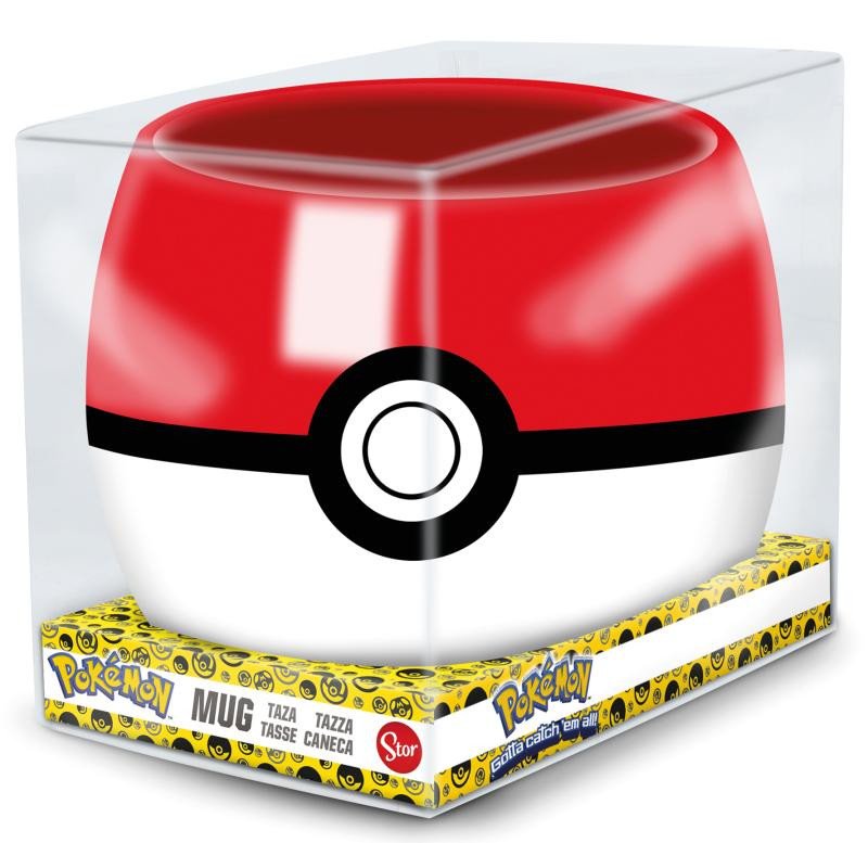 POKÉMON 3D HRNEK POKEBALL