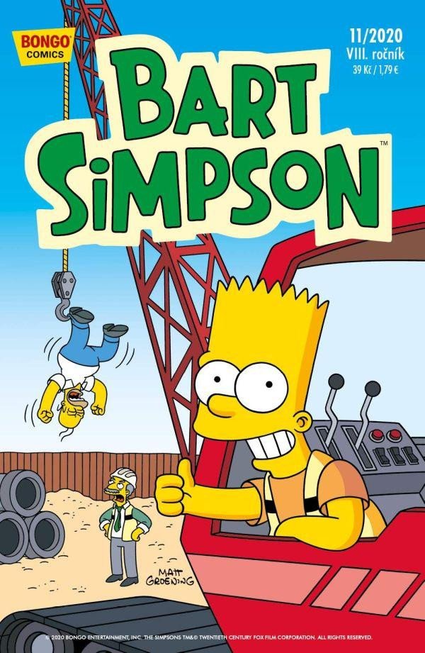 SIMPSONOVI - BART SIMPSON 11/2020