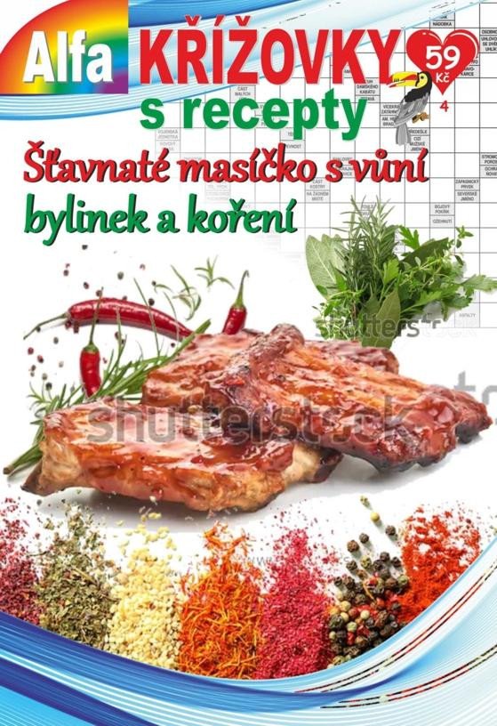 KŘÍŽOVKY S RECEPTY 4/2020 - ŠŤAVNATÉ MASÍČKO